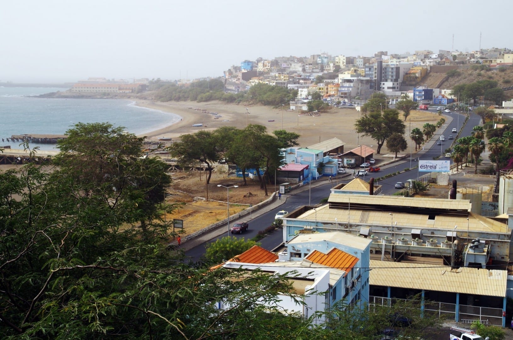 Vista desde el monumento a Diogo Gómez Praia (Isla de Santiago) Cabo Verde